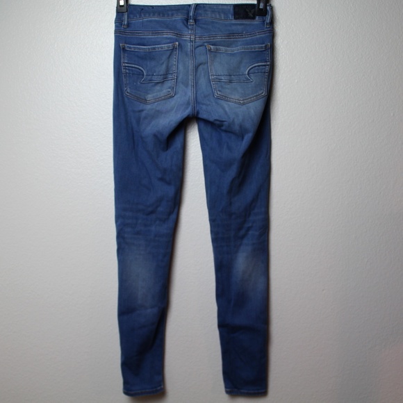 AEO Distressed Jeggings - Picture 5 of 7